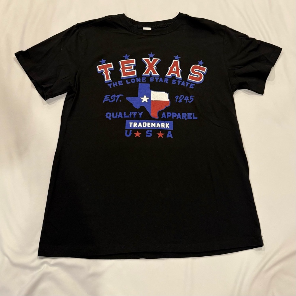 Black Texas Graphic‎ Tee